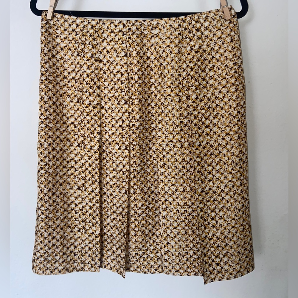 Vintage style yellow Banana Republic size 2 skirt